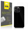 A product packaging and a smartphone with screen protectors shown. Produktbild-Vorschau