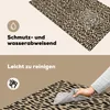 KitchenYeah© Herdabdeckplatte Pantherdruck - Schwarz - Produktbild-Vorschau 2
