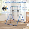 COSTWAY gymnastická tyč pro děti, hrazda se 4 výškami a Náhled obrázku produktu 4