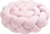 Light Pink - Geflochtene Bettschlange Bettumrandung für Produktbild-Vorschau 3