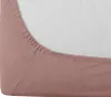 A close-up view of a fitted sheet corner. Produktbild-Vorschau