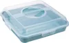 keeeper Enrico, Container, Quadratisch, Blau, Transparent, Produktbild-Vorschau 3