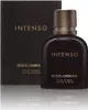 A bottle of Dolce & Gabbana Intenso Eau de Parfum for men and its packaging are displayed against a light gray background. Produktbild-Vorschau