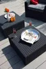 Allibert Table de jardin California gris graphite Voir les images du produit 3