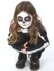 Halloween-kostuum: skeletmeisje, zwart-wit - maat 134/140 Productafbeelding-voorbeeld 4