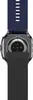 The back of a smartwatch with blue and black straps. Náhled obrázku produktu