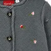 BONDI Baby Mädchen Strickjacke 86993 | Dark Green Größe: Produktbild-Vorschau 7