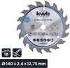 kwb 582357 Karbidový pílový kotúč 140 x 12,75 mm 1 ks Náhľad obrázku produktu 2