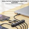 AdroitGoods Cable Organiser Schwarz - Für 5 Kabel - Produktbild-Vorschau 3
