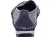 Gemini Damen Slipper Ballerina Leder Cutouts Blumenmuster Produktbild-Vorschau 5