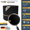 Sichtschutzstreifen zaun|zu RILLE MAXI 50m Rolle Blende für Produktbild-Vorschau 2