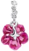 Pandora Charm-Anhänger Hibiskus Zirkonia Sterling-Silber Produktbild-Vorschau 5