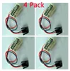 A collage of four identical lithium batteries with wires and connectors. Produktbild-Vorschau