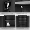 Armoire de classement Blain avec 5 étagères 40x80x180cm - Voir les images du produit 5