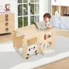 Lernturm Lernstuhl mit Kreidetafel 2 in 1 Küche Learning Produktbild-Vorschau 5