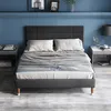 A bedroom scene with a bed as the main focus. Produktbild-Vorschau