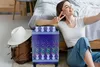 MuchoWow® Koffer Handgepäck Trolley Rollkoffer Kleine Produktbild-Vorschau 2