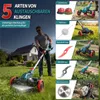 Akku Rasentrimmer 21V mit 2x 4.0Ah Akku & Ladegerät, Produktbild-Vorschau 2
