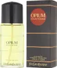 A bottle of Yves Saint Laurent Opium Pour Homme Eau de Toilette and its packaging are displayed side-by-side against a white background. Produktbild-Vorschau