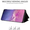 A phone case is shown in a stand-up position, demonstrating multiple viewing angles. Podgląd zdjęcia produktu