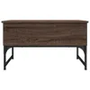 Couchtisch Braun Eichen-Optik 70x50x40 cm Holzwerkstoff Produktbild-Vorschau 5