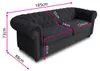 Sofa Chesterfield Asti 2-Sitzer, Couchgarnitur 2-er, Produktbild-Vorschau 5