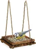 Relaxdays Vogelfutterstation Holz, Futtertisch für Produktbild-Vorschau 1