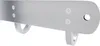 Intirilife appendiabiti in acciaio inox modello D - 3 ganci Anteprima dell’immagine prodotto 3