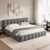 INONEFT Bubble-Bett 140x190cm, Polsterbett, Doppelbett mit Produktbild-Vorschau 3