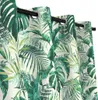 Fertige Vorhänge mit Ösen 140x250 cm 2 Stücke mit Monstera Produktbild-Vorschau 3
