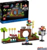 A LEGO set depicting the Green Hill Zone from Sonic the Hedgehog, including characters and obstacles. Produktbild-Vorschau
