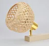 Luxolar LED Deckenlampe 4-flammig E27 Rattan Boho Produktbild-Vorschau 2