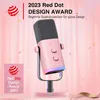 FIFINE XLR USB Dynamisches Mikrofon PC Gaming RGB Podcast Produktbild-Vorschau 6