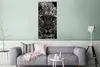 MuchoWow® Poster Schwarz-Weiß-Foto eines farbigen Leoparden Produktbild-Vorschau 5