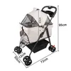 2 in 1 Hundewagen,Hundebuggy bis 15 kg mit abnehmbarem Produktbild-Vorschau 7
