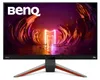 A BenQ Mobiuz gaming monitor with a vibrant, abstract background displayed on its screen. Anteprima dell’immagine prodotto