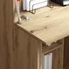 vidaXL Schreibtisch Artisan-Eiche Holzwerkstoff 71.5 x 31.5 Produktbild-Vorschau 4