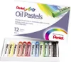 PentelArts PHN4-12 Pastels à l'huile Étui plastique de 12 Voir les images du produit 3