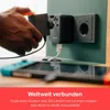 Verbatim GaN Universal Reiseadapter UTA‑06 100 W, Produktbild-Vorschau 5