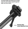 Close-up of a bicycle dropper post with text describing its features. Produktbild-Vorschau