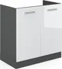 A studio shot of a kitchen cabinet base unit. Produktbild-Vorschau