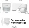 Détecteur de mouvement Oktaplex Lea IP54 avec 2 capteurs, Voir les images du produit 6