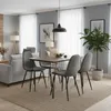 Zelsius Lot de 4 pieds de table en acier, noir, (H) 71 cm, Voir les images du produit 2
