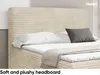 MEBLINI Boxspringbett mit Bettkasten - 200x220 - H4/Beige Produktbild-Vorschau 4