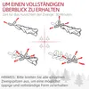HOMCOM Künstlicher Weihnachtsbaum, 210 cm Christbaum mit Produktbild-Vorschau 7