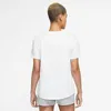 Nike Damen T-Shirt - W NSW TEE CLUB - Weiß Weiß S Produktbild-Vorschau 2
