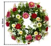 Künstlicher Belliskranz 30cm. Gänseblümchen Türkranz Ostern Produktbild-Vorschau 3