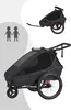 Qeridoo Kidgoo 2 - Kinderfahrradanhänger für 2 Kinder Produktbild-Vorschau