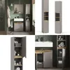 Vicco Badschrank Marelle, 30 x 180 cm mit Türen, und Produktbild-Vorschau 7