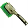 A cleaning brush with green bristles and a gray and black handle, isolated on a white background. Produktbild-Vorschau